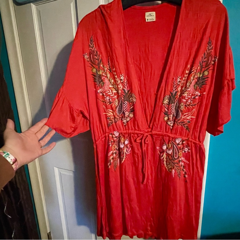 Tropical dress / cover-up